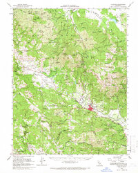 Calistoga 1959 topographic map thumbnail