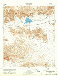 Canyon Spring 1940 topographic map thumbnail