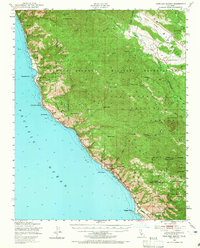 Cape San Martin 1948 topographic map thumbnail