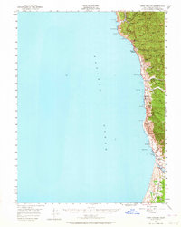 Cape Vizcaino 1950 topographic map thumbnail
