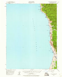 Cape Vizcaino 1950 topographic map thumbnail