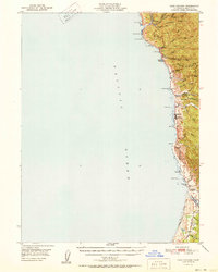 Cape Vizcaino 1951 topographic map thumbnail