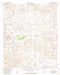 Carrizo Mountain 1959 topographic map thumbnail