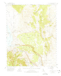 Casa Diablo Mtn 1953 topographic map thumbnail