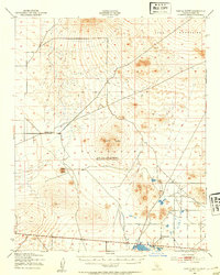 Castle Butte 1943 topographic map thumbnail