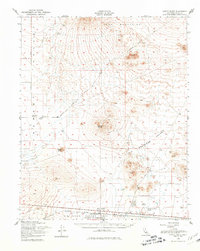 Castle Butte 1956 topographic map thumbnail