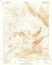 Cave Mountain 1948 topographic map thumbnail