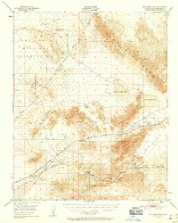 Cave Mountain 1948 topographic map thumbnail