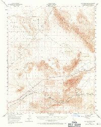 Cave Mountain 1948 topographic map thumbnail