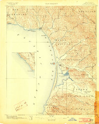 Cayucos 1897 topographic map thumbnail