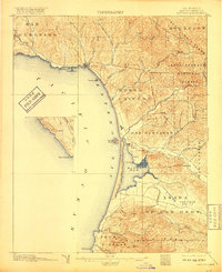 Cayucos 1897 topographic map thumbnail