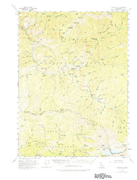 Cecilville 1955 topographic map thumbnail
