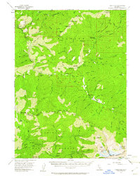 Cecilville 1955 topographic map thumbnail