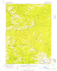 Cecilville 1955 topographic map thumbnail