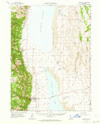 Cedarville 1962 topographic map thumbnail