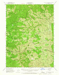 Chanchelulla Peak 1951 topographic map thumbnail