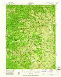 Chanchelulla Peak 1951 topographic map thumbnail