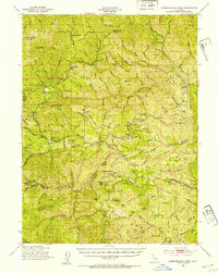 Chanchelulla Peak 1951 topographic map thumbnail
