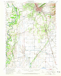 Chico 1949 topographic map thumbnail