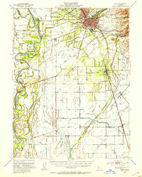 Chico 1949 topographic map thumbnail