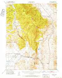 Chilcoot 1950 topographic map thumbnail