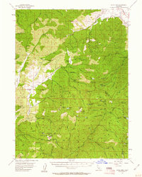 China Mountain 1955 topographic map thumbnail