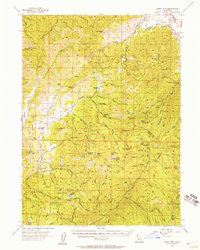 China Mountain 1955 topographic map thumbnail