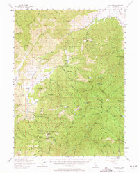 China Mountain 1955 topographic map thumbnail