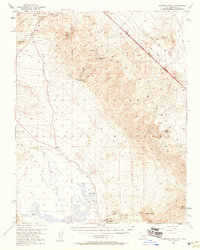 Chloride Cliff 1952 topographic map thumbnail