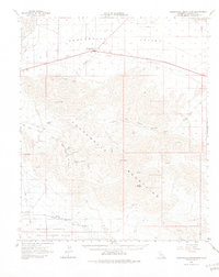 Chuckwalla Mountains 1963 topographic map thumbnail