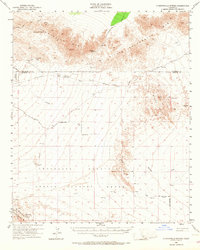 Chuckwalla Spring 1953 topographic map thumbnail