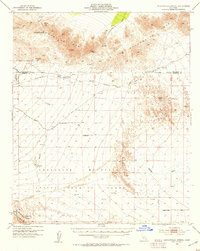 Chuckwalla Spring 1953 topographic map thumbnail