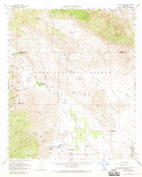 Clark Lake 1960 topographic map thumbnail