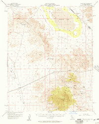 Clark Mountain 1956 topographic map thumbnail