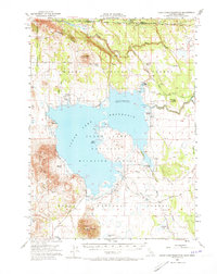 Clear Lake Reservoir topographic map thumbnail