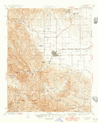 Coalinga 1944 topographic map thumbnail