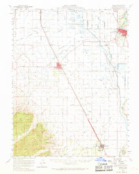 Colusa 1953 topographic map thumbnail
