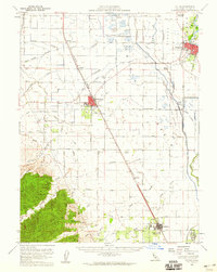 Colusa 1953 topographic map thumbnail