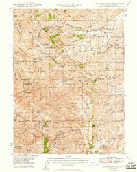 Colyear Springs 1949 topographic map thumbnail