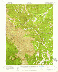 Colyear Springs 1957 topographic map thumbnail