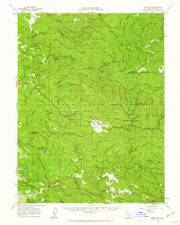 Comptche 1960 topographic map thumbnail