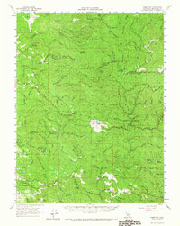 Comptche 1960 topographic map thumbnail
