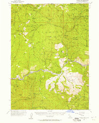Condrey Mtn 1955 topographic map thumbnail