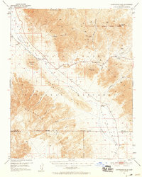 Confidence Hills 1950 topographic map thumbnail