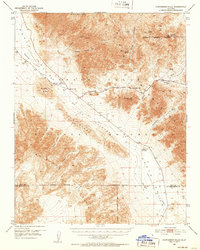 Confidence Hills 1950 topographic map thumbnail