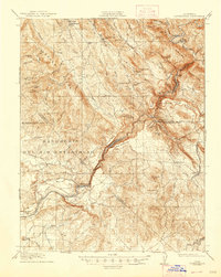 Copperopolis 1916 topographic map preview