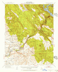 Copperopolis 1954 topographic map preview