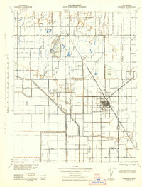 Corcoran 1942 topographic map thumbnail
