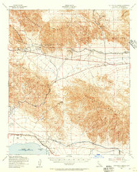 Cottonwood Spring 1940 topographic map thumbnail
