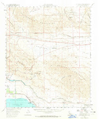 Cottonwood Spring 1958 topographic map thumbnail